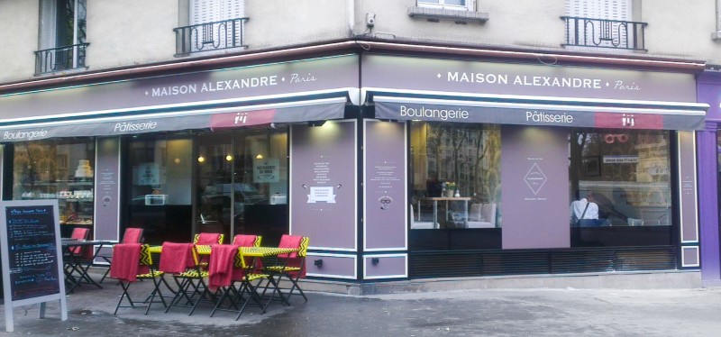 photo boutique facade maison alexandre