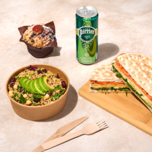 Lunch box La Nordique, suédois saumon et cream cheese