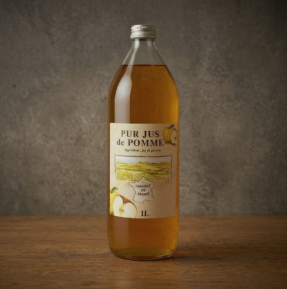 Jus de pomme artisanal 1l