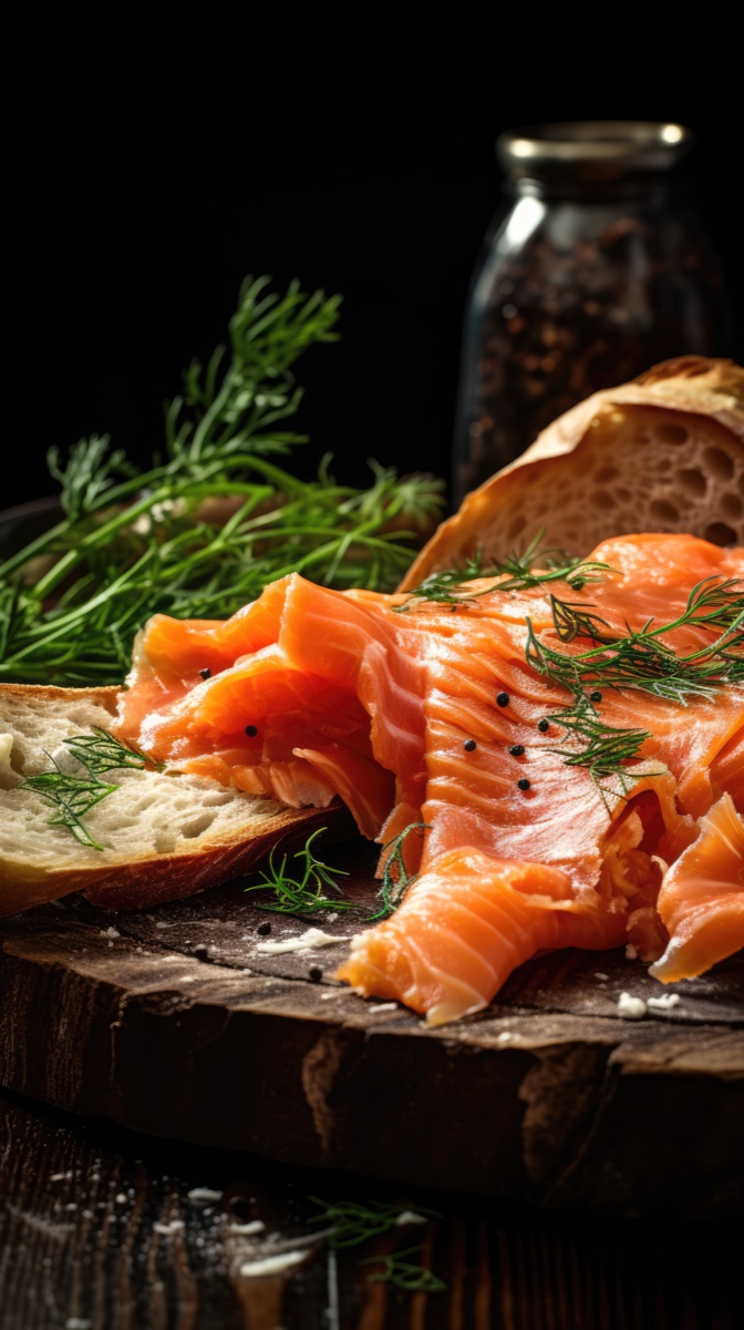 Gravlax aux herbes