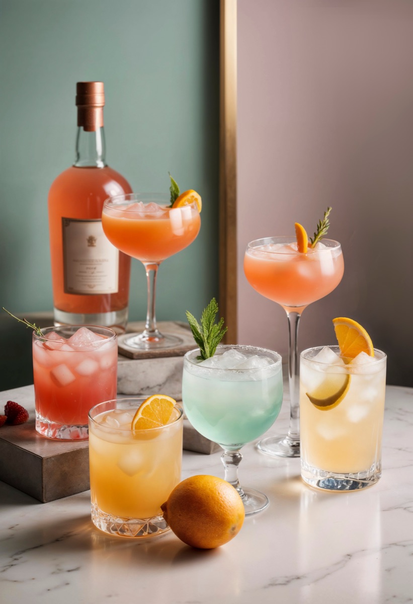 Cocktails et mocktails