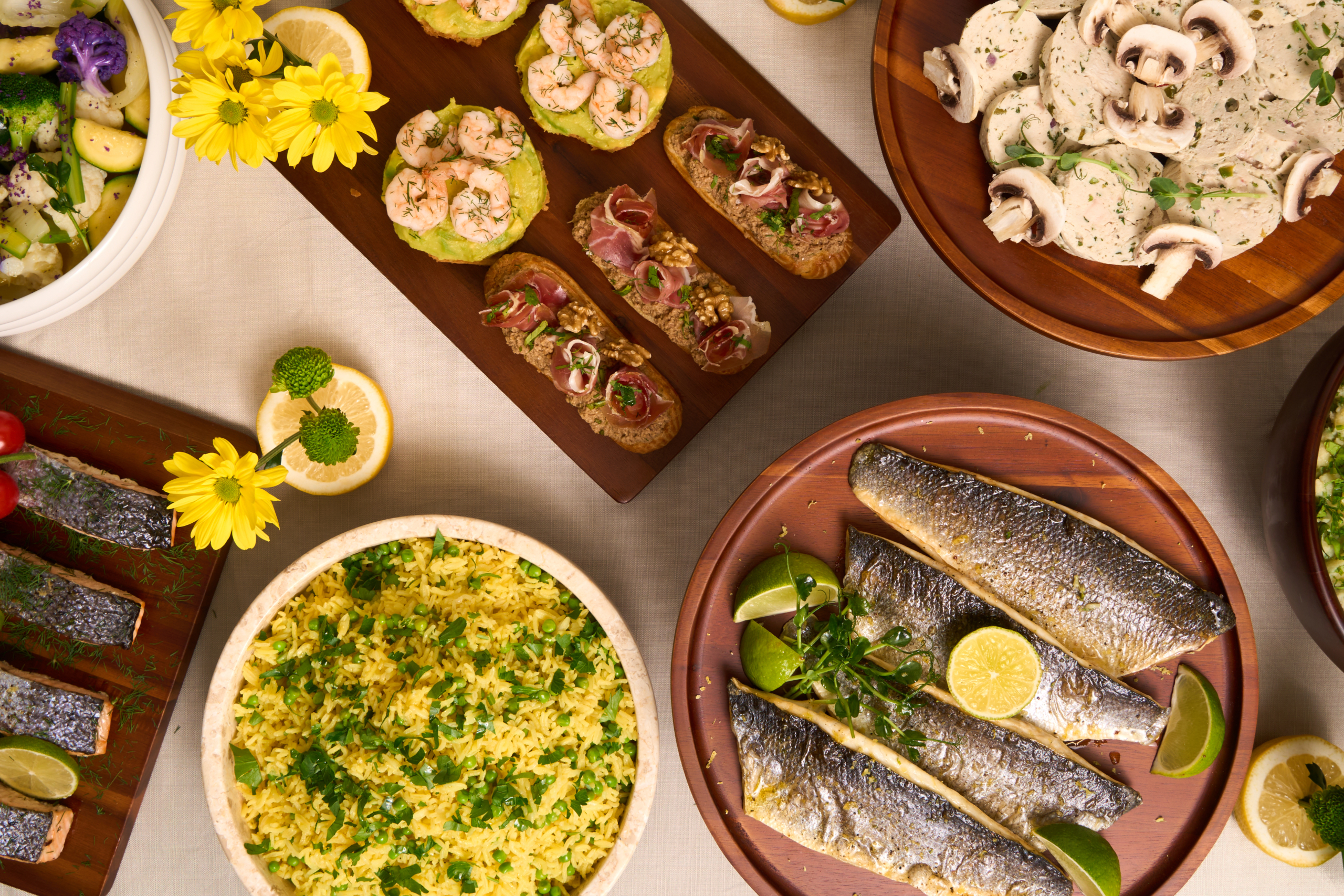 Le buffet premium