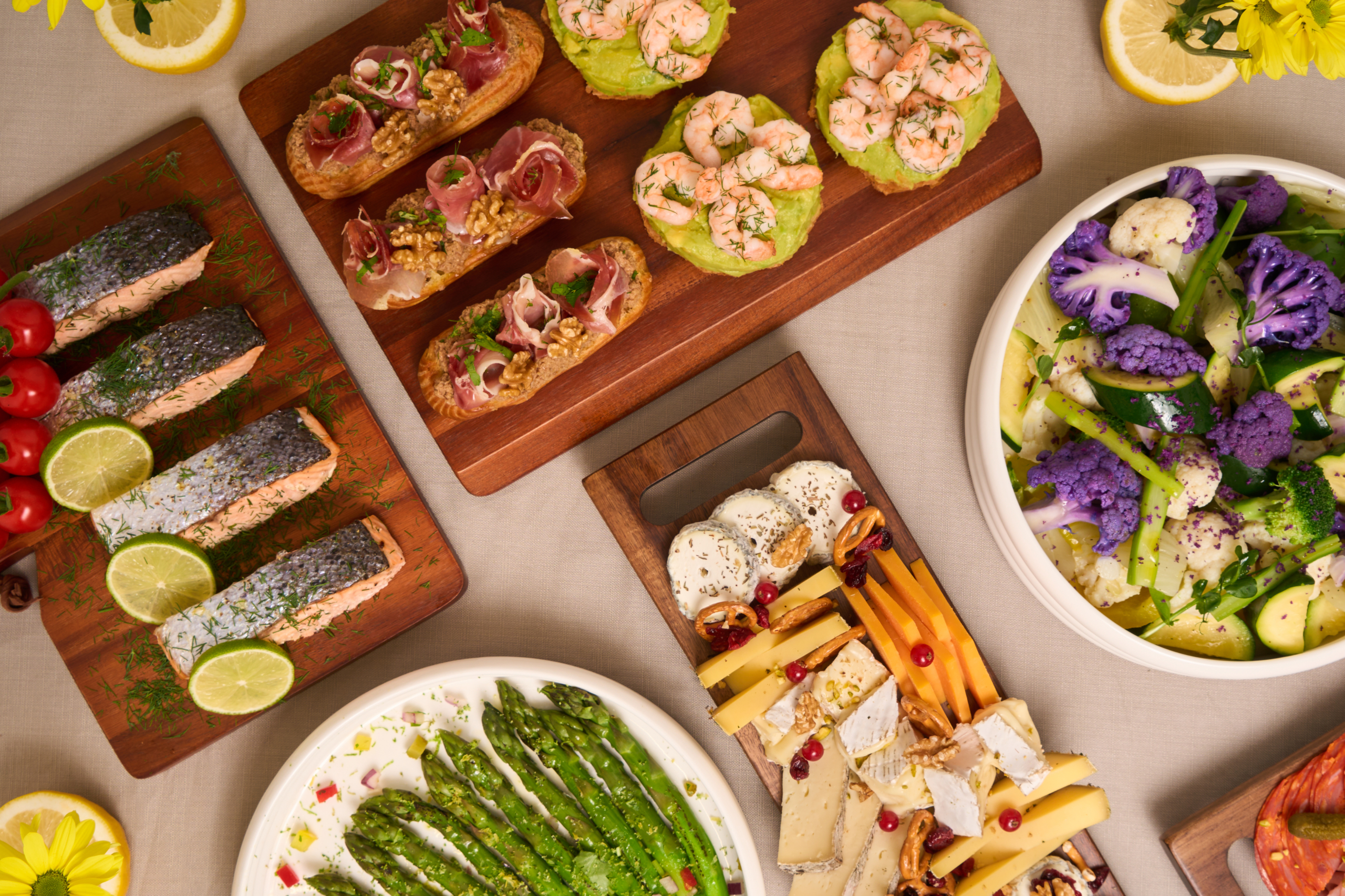 Le buffet premium