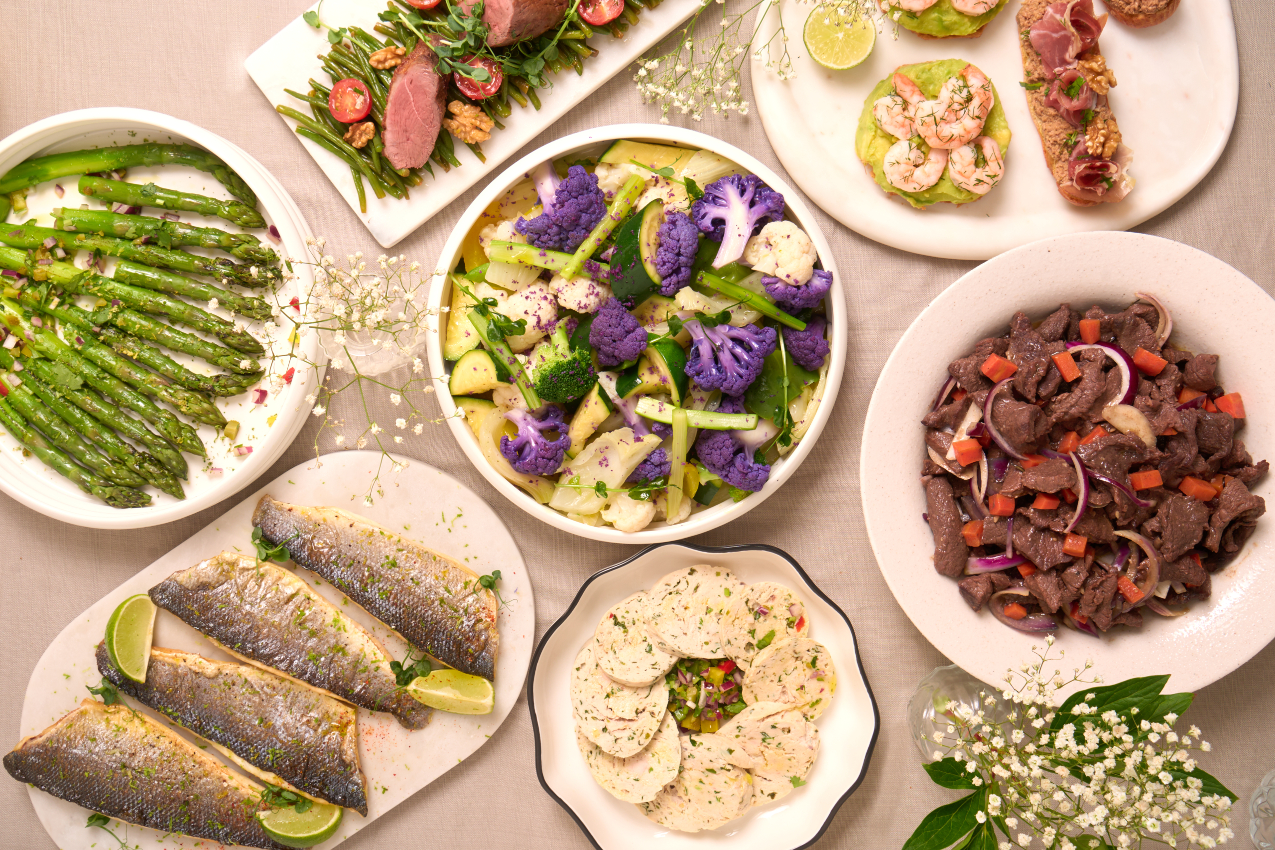 Le buffet premium