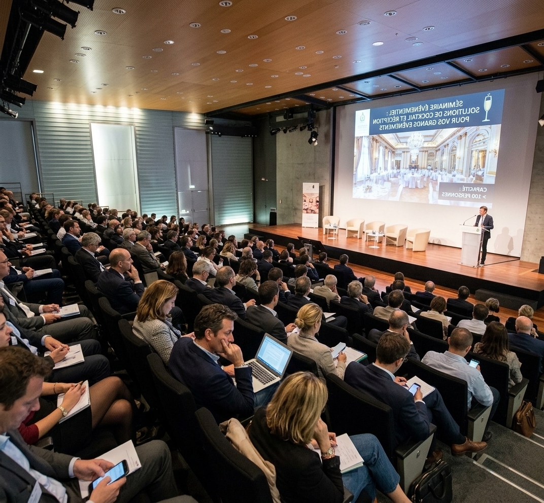traiteur cocktail réception pour séminaire d'entreprise