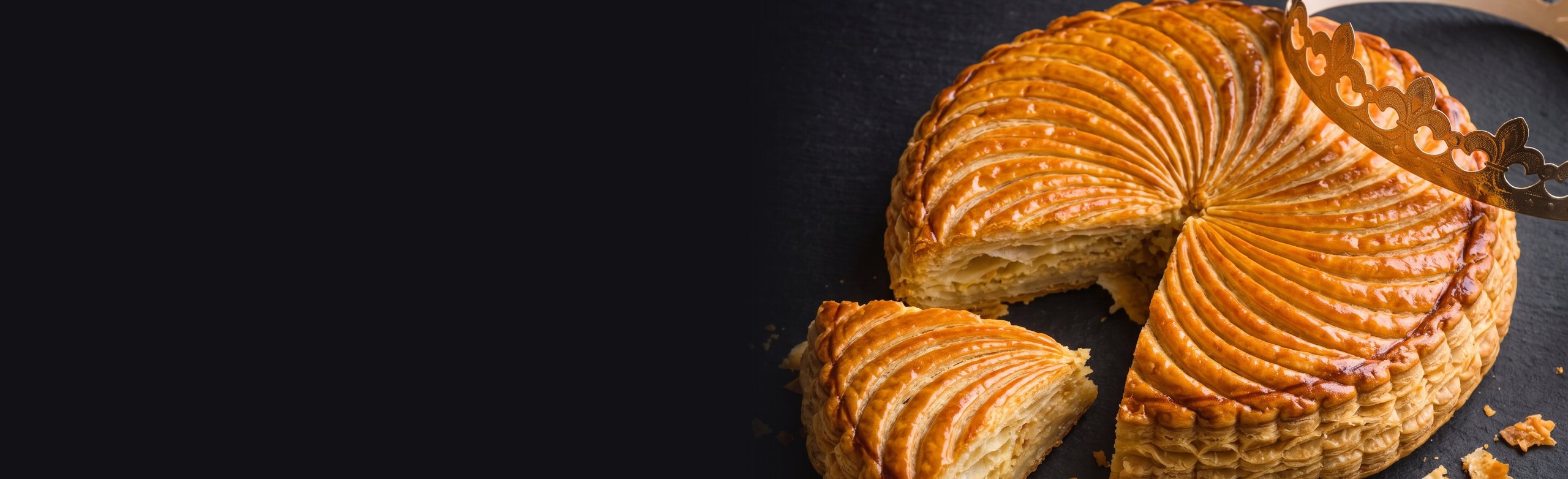 Galette des rois pur beurre livrée en entreprise à Paris par Maison Alexandre