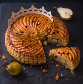 Galette poire-chocolat 8 personnes