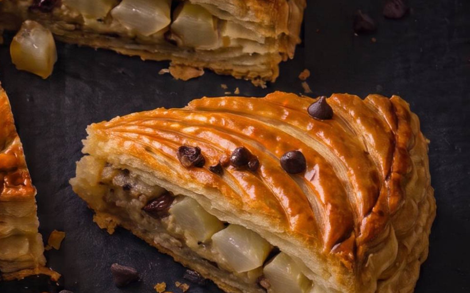 Galette des rois poire-chocolat pur beurre, Maison Alexandre